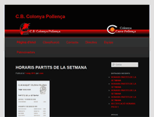 Tablet Screenshot of cbpollensa.com